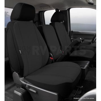 Fia Seat Cover Polycotton One Row - SP87-33 BLACK
