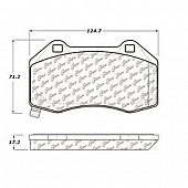Stop Tech/ Power Slot Brake Pad - 100.13000