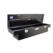Better Built Company Tool Box - Crossover Aluminum Black Gloss Low Profile - 73210943