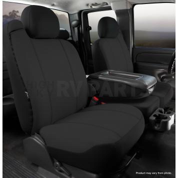 Fia Seat Cover Polycotton One Row - SP88-16 BLACK