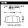 Hawk Performance Brake Pad - HB191E.590