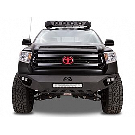 Fab Fours Bumper Vengeance 1-Piece Design Steel Black - TT14-D2851-1