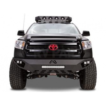 Fab Fours Bumper Vengeance 1-Piece Design Steel Black - TT14-D2851-1