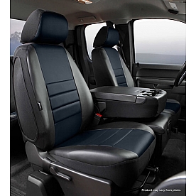 Fia Seat Cover Polycotton Set Of 2 - SP88-35 BLACK