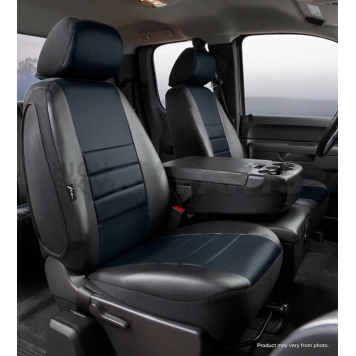 Fia Seat Cover Polycotton Set Of 2 - SP88-35 BLACK