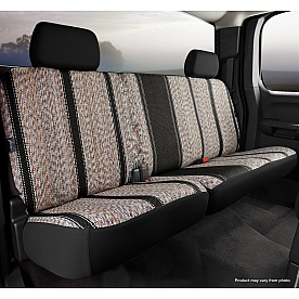 Fia Seat Cover Saddleblanket One Row - TR42-20 BLACK