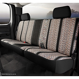 Fia Seat Cover Saddleblanket One Row - TR42-34 BLACK