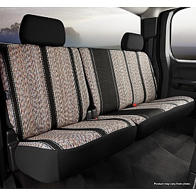 Fia Seat Cover Saddleblanket One Row - TR42-35 BLACK