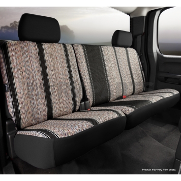 Fia Seat Cover Saddleblanket One Row - TR42-37 BLACK