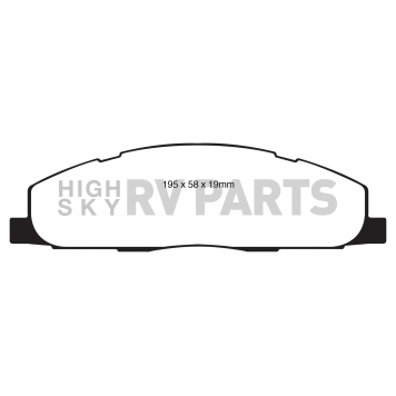 EBC Brakes Brake Pad - DP61848