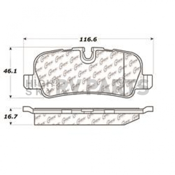 Stop Tech/ Power Slot Brake Pad - 104.10990