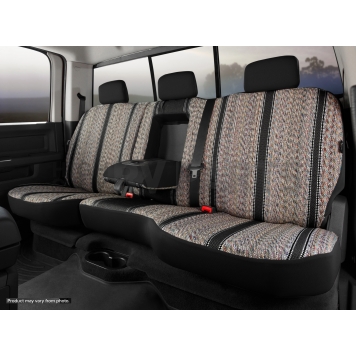 Fia Seat Cover Saddleblanket One Row - TR42-92 BLACK