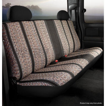 Fia Seat Cover Saddleblanket One Row - TR47-7 BLACK