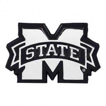 Fan Mat Emblem - Mississippi State University Logo Metal - 18559