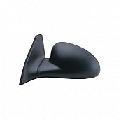 K-Source Exterior Mirror Manual OEM Black Single - 61552F