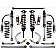 Icon Vehicle Dynamics 0 - 3.5 Inch Stage 8 Lift Kit Suspension - K53188