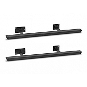 Warrior Products Nerf Bar 2 Inch X 4 Inch Black Powder Coated Steel - 7491