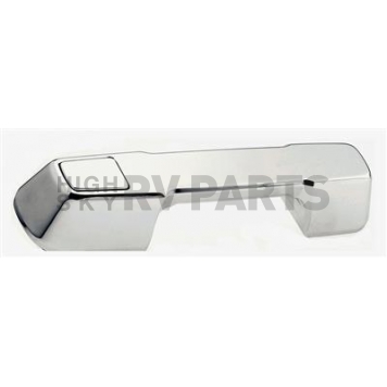 All Sales Tailgate Handle - Chrome Plated Aluminum Silver - 303C
