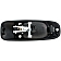 Help! By Dorman Exterior Door Handle - Plastic Black Single - 83225