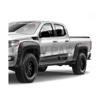 Warn Fender Flare - Black ABS Plastic Satin Set Of 4 - 102024