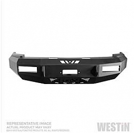 Westin Automotive Bumper HDX 1-Piece Design Steel Black - 58161925S