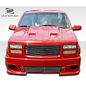 DuraFlex Bumper Cover Plain  Phantom Fiberglass - 103052