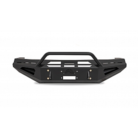 Fab Fours Bumper Red Steel 1-Piece Design Steel Black - CH05-RS1362-1