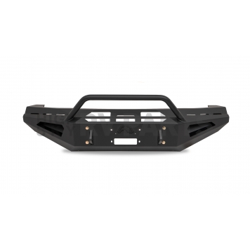 Fab Fours Bumper Red Steel 1-Piece Design Steel Black - CH05-RS1362-1