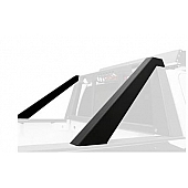 Fab Fours Headache Rack Side Trim Black Steel - HRM011