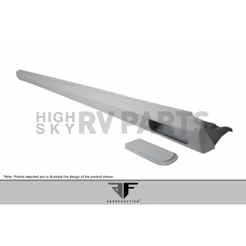 Extreme Dimensions Side Skirt - Primered Polyurethane Gray Set of 2 - 108088-1