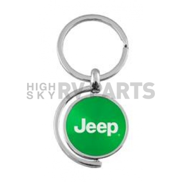 Automotive Gold Key Chain 1025JEEGRN