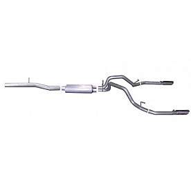 Gibson Exhaust Split Rear Cat Back System - 65636