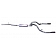 Gibson Exhaust Split Rear Cat Back System - 65636