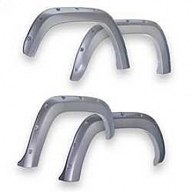 EGR Fender Flare - Silver Ice - Vehicle Color Code GAN ABS Plastic Primered Set Of 4 - 791634GAN