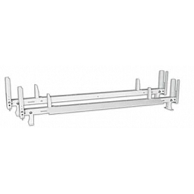 KargoMaster Ladder Rack Cross Bar Aluminum Single - 4A822