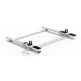 KargoMaster Ladder Rack Drop Down Mechanism White Aluminum - 4A91H