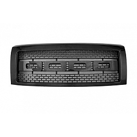 Paramount Automotive Grille - Matte  ABS Plastic - 410132CF