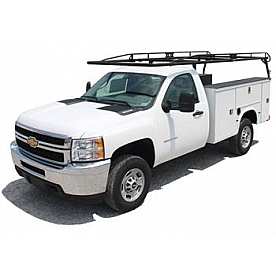 KargoMaster Ladder Rack Side Rail Steel Black - 78010