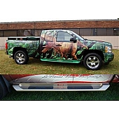 Owens Products Running Board Black Plastic Stationary - 67551