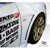 Extreme Dimensions Fender - Fiberglass Black Primered Set Of 2 - 104641