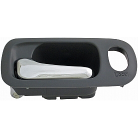 Help! By Dorman Interior Door Handle - Lever Plastic Gray Housing With Silver Lever Single - 92690