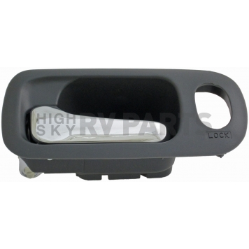Help! By Dorman Interior Door Handle - Lever Plastic Gray Housing With Silver Lever Single - 92690