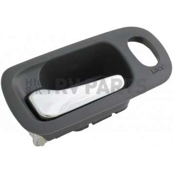 Help! By Dorman Interior Door Handle - Lever Plastic Gray Housing With Silver Lever Single - 92690-2