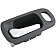 Help! By Dorman Interior Door Handle - Lever Plastic Gray Housing With Silver Lever Single - 92690
