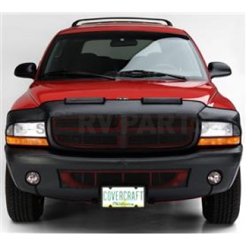 Covercraft Bra Front End And Hood Piece Leather Grain Vinyl Black - 551633-01