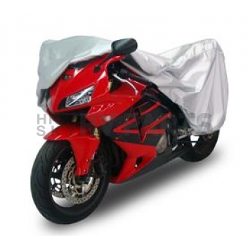 Coverking Motorcycle Cover - Silver Polyester - UMXMEDME62
