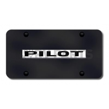 Automotive Gold License Plate - Pilot Stainless Steel - PILNGB