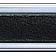 Cowles Products Side Molding - White With Silver Trim PVC Plastic Matte With Chrome Plated Trim - 2578002