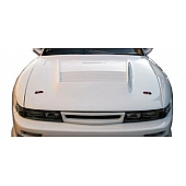 Extreme Dimensions Hood - Fiberglass Reinforced Plastic Black - D-1 - 104236