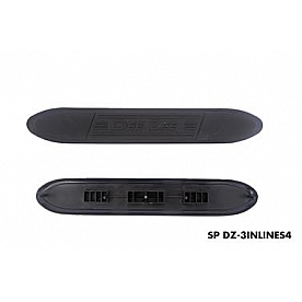 Dee Zee Nerf Bar Pad 3 Inch Black Single - 3INLINEF4